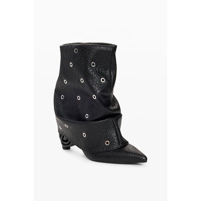 Bottes à talons effet cuir DESIGUAL