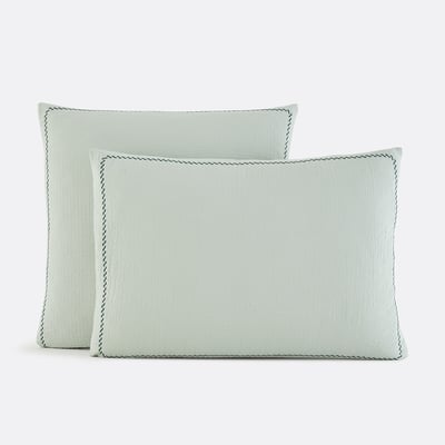 Funda de almohada de algodón con efecto gofrado, CITALI LA REDOUTE INTERIEURS