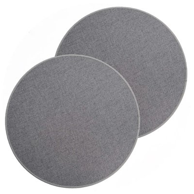 Lot de 2 sets de table tissés antidérapants TOILINUX