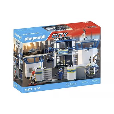 City Action Centre de commandement de la police PLAYMOBIL