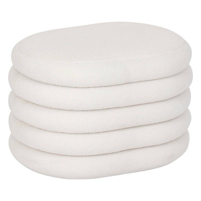 Pouf coffre bouclette GIULIA ATMOSPHERA