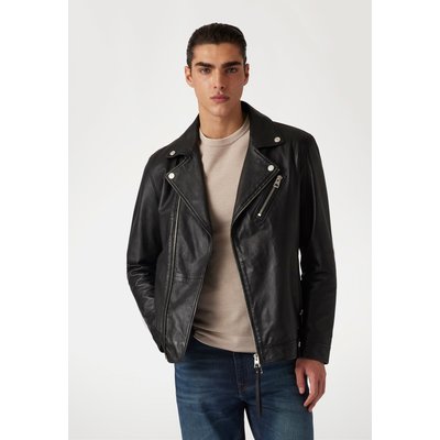 Veste En Cuir Véritable GUESS