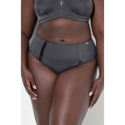 Culotte midi en microfibre. Bandes en satin ULLA POPKEN