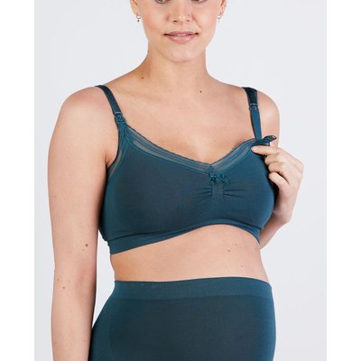 Brassière de grossesse et d'allaitement Milk vert CACHE COEUR