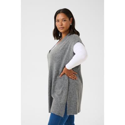 Poncho KAFFE CURVE