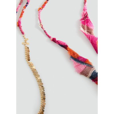 Collier long combiné MANGO TEEN