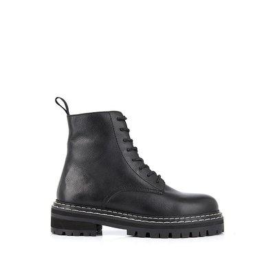 Boots cuir à lacets Reine LES TROPEZIENNES PAR M BELARBI