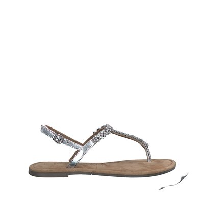 Sandales entre-doigt en cuir TAMARIS