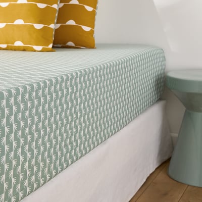Drap housse pur coton, Irun LA REDOUTE INTERIEURS