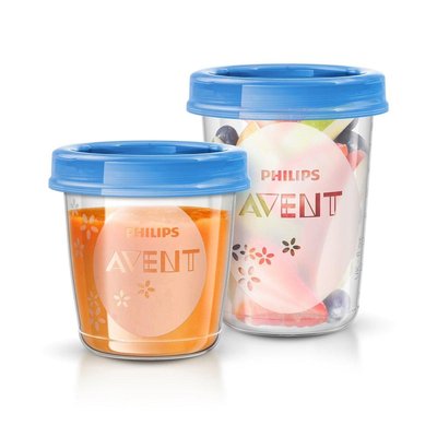 Pots de conservation lot de 20 PHILIPS AVENT