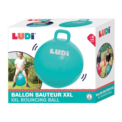 Ballon sauteur xxl bleu LUDIMOUSSE
