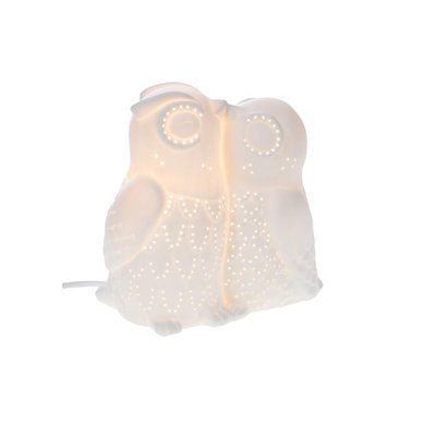 Lampe chouettes bisou AMADEUS