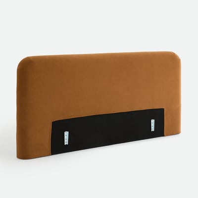Tête de lit déhoussable, tissu velours, BOLEA LA REDOUTE INTERIEURS