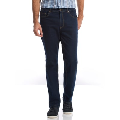 Jean droit extensible à taille élastiqué DAXON