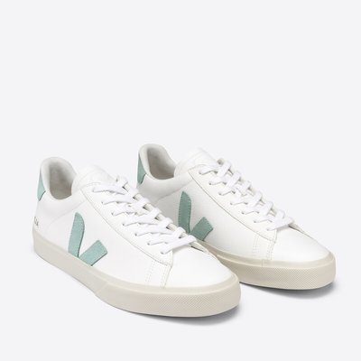 Кеды кожаные на шнуровке CAMPO CHROMEFREE VEJA
