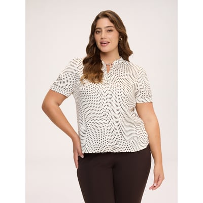 Blouse imprimée FIORELLA RUBINO