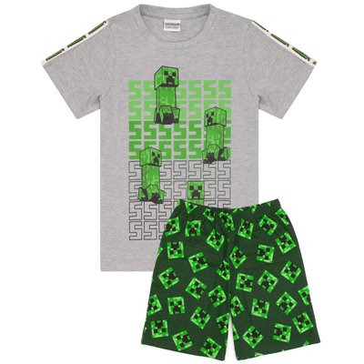 Ensemble de pyjama court MINECRAFT