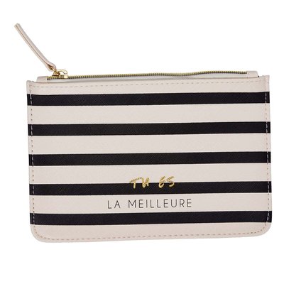 Pochette zippée TU ES LA MEILLEURE DRAEGER PARIS