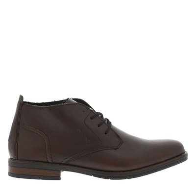 Bottines cuir talon plat RIEKER