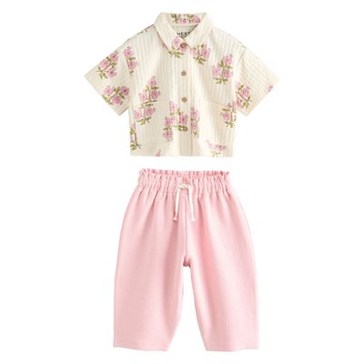 Chemise manches courtes et pantalon ensemble NEXT