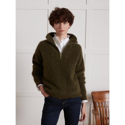 Pull col camionneur zippé CYRILLUS