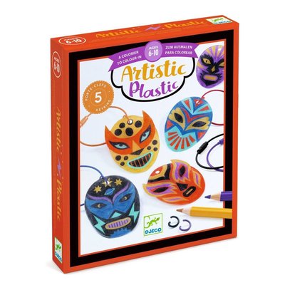 Porte-clefs catcheurs Artistic Plastic DJECO