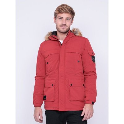 Parka bordeaux homme La Redoute