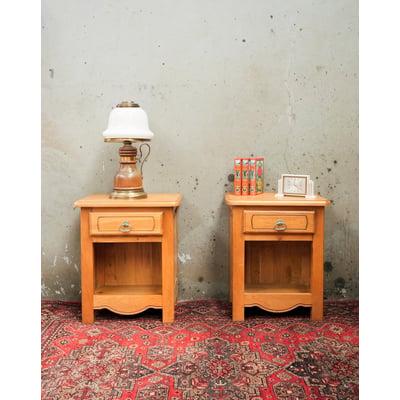 Lot de 2 chevets Odile N°1379 - Bon état DEBONGOUT
