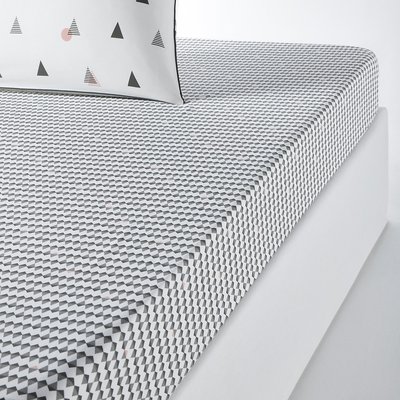 Drap housse percale de coton, Digna LA REDOUTE INTERIEURS