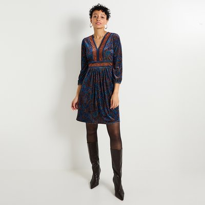 Robe velours GRAIN DE MALICE
