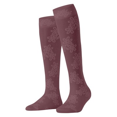 Mi-bas Ice Flower 40 Coton Semi-opaque FALKE