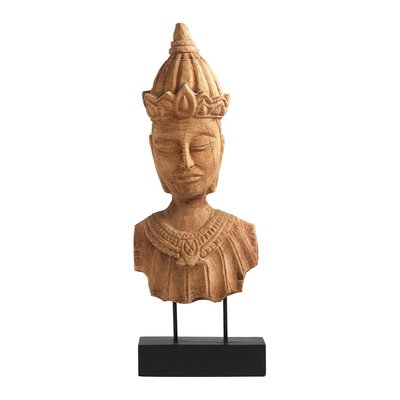 Statue en manguier BLANC D’IVOIRE
