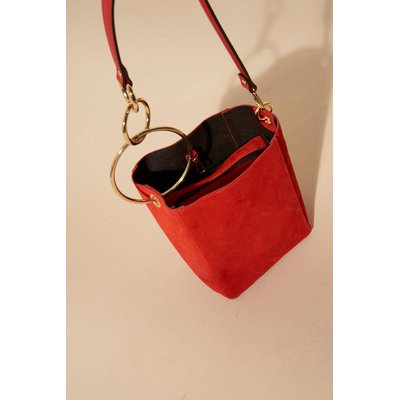 Sac seau en suédine PETRONILLE BENOA