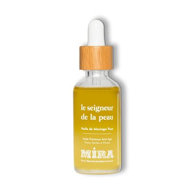 Huile de moringa pure visage et cheveux Le seigneur de la peau MY MIRA
