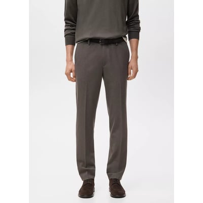 Pantalon flanelle regular-fit MANGO MAN