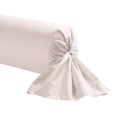 Taie de traversin unie en percale de coton, PREMIÈRE ESSIX
