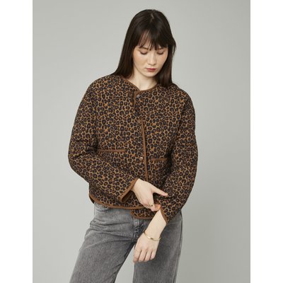 Veste matelassée léopard BZB