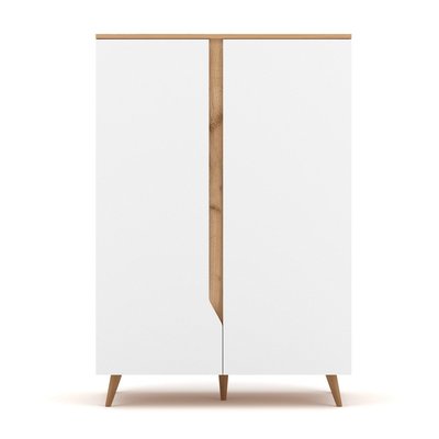 Buffet Haut scandinave 2 Portes L90 x H132 cm - Tree CALICOSY