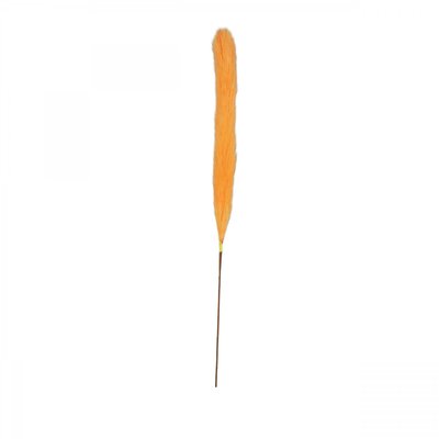 Plumeau artificiel orange 77cm lot de 4 LIGNE DECO
