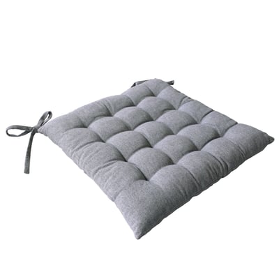 Galette de chaise en coton recyclé DUNE TOILINUX