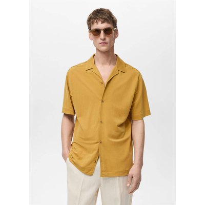 Chemise modal col bowling MANGO MAN