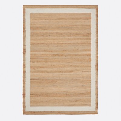 Tapis jute et laine avec contour, Arian LA REDOUTE INTERIEURS