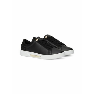 Leren sneakers court Chique TOMMY HILFIGER