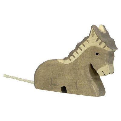 Figurine Ane, couché HOLZTIGER