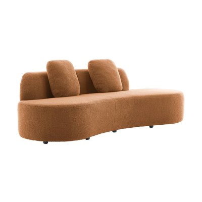Canapé virgule organique 3 places bouclette WAVE SWEEEK