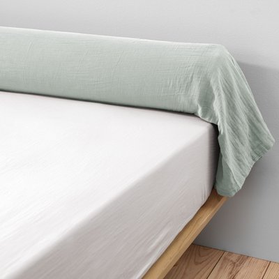 Taie de traversin gaze de coton TERRE DE NUIT