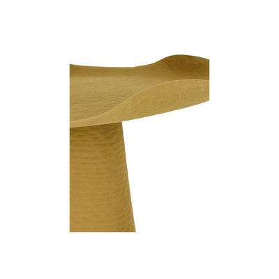 Table basse ronde design en métal coloré D41 - ALETH HELLIN, DEPUIS 1862