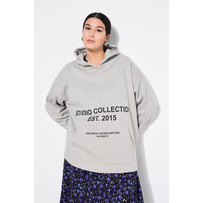 Sweat à capuche, oversized, inscription STUDIO UNTOLD