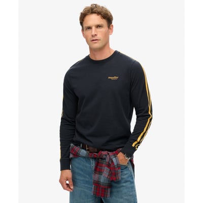 Haut à manches longues à logo rétro Essential SUPERDRY