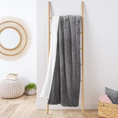 Mild Fleece Sherpa Blanket LA REDOUTE INTERIEURS